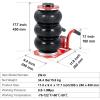 imageVEVOR Air Jack 3 Ton6600 lbs Triple Bag Air Jack Air Bag Jack Lift Up to 1575 Inch 35S Fast Lifting Air Bag Jack for Cars with Short Handle Red3Thigh 177inshort Handle