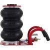 imageVEVOR Air Jack 3 Ton6600 lbs Triple Bag Air Jack Air Bag Jack Lift Up to 1575 Inch 35S Fast Lifting Air Bag Jack for Cars with Short Handle Red3Thigh 177inshort Handle