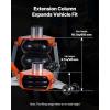 imageVEVOR Air Jack 3 Ton6600 lbs Triple Bag Air Jack Airbag Jack with Six Steel Pipes Lift up to 177 inch450 mm 35 s Fast Lifting Pneumatic Jack with Side Handles for Car Garage RepairAdjust Handle  Support Rod