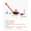 imageVEVOR Air Jack 3 Ton6600 lbs Triple Bag Air Jack Airbag Jack with Six Steel Pipes Lift up to 177 inch450 mm 35 s Fast Lifting Pneumatic Jack with Side Handles for Car Garage RepairAdjust Handle  Support Rod