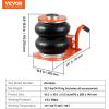 imageVEVOR Air Jack 3 Ton6613 lbs Triple Bag Air Jack Airbag with Six Steel Pipes Lift Up to 177 inch450 mm 16 s Fast Lifting Pneumatic with Short Handles for Car SUV Pickup Truck Repair Garage3Thigh 143inSpace Saving