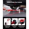 imageVEVOR Air Jack 5 Ton11023 lbs Triple Bag Air Jack Airbag with Six Steel Pipes Lift Up to 183 inch464 mm 410 s Fast Lifting Pneumatic with Adjustable Long Handle for Cars SUVs Pickup Trucks5 Ton Max Lift 183 in
