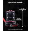 imageVEVOR Air Jack 5 Ton11023 lbs Triple Bag Air Jack Airbag with Six Steel Pipes Lift Up to 183 inch464 mm 410 s Fast Lifting Pneumatic with Adjustable Long Handle for Cars SUVs Pickup Trucks5 Ton Max Lift 183 in