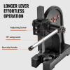 imageVEVOR Arbor Press 3 Ton Manual Arbor Press 122 Maximum Height Cast Iron Heavyduty Manual Desktop Arbor Press Precision Hand Press for Stamping Bending Stretching Forming1T
