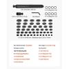 imageVEVOR Bearing Press Kit 52 Pcs Bearing Race and Seal Driver Set with 49 Bushings and Handle Shaft Bushing Driver Tool Set Heavy Duty Carbon Steel Removal Installation Tool Kit52pcs