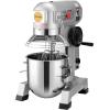 imageVEVOR Commercial Mixer Commercial Food Mixer 10Qt Stainless Steel Bowl 450W Commercial Stand Mixer with 3 Speeds Adjustable Dough Hook Whisk Beater Included Perfect for Bakery Pizzeria Silver20Qt