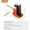 imageVEVOR Hydraulic Toe Jack 5 Ton On Toe Toe Jack Lift 10 Ton On Top Lift Capacity Machine Jack 0868 in Toe Height 113173 in Top Height Air Hydraulic Claw Jack for Machinery Industry