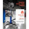 imageVEVOR Hydraulic Transmission Jack 2 Stage Ram 1322 lbs  06 Ton 346693 in High Lifting Height Transmission Jack with Foot Pedal Dual Telescopic Trans GarageShop Lift Hoist2Stage 1322 LBS