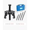 imageVEVOR LS Harmonic Balancer Puller Kit Adjustable 3Jaw Puller Fits Most Late Model Vehicles 3Jaw Pulley Puller Set with 4 Forcing Rods for Removing Harmonic Balancers Without Removing The Radiatorls harmonic balancer puller set