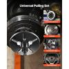 imageVEVOR LS Harmonic Balancer Puller Kit Adjustable 3Jaw Puller Fits Most Late Model Vehicles 3Jaw Pulley Puller Set with 4 Forcing Rods for Removing Harmonic Balancers Without Removing The Radiatorharmonic balancer puller installer set