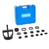 imageVEVOR Master Wheel Hub amp Bearing Remover amp Installer Kit Fits Most FrontWheel Drive Vehicles Front Wheel Bearing Removal Tool Wheel Bearing Installer Kit Easy Bearing Swaps with No Press Requiredmaster wheel bearing kit