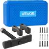 imageVEVOR Power Steering Pump Pulley PullerInstaller Tool Set Compatible with Ford GM V6 and VW Vehicles Pump Pulley Remover Installer Tools for Removing and Installing Power Steering Pump PulleysYoke Puller