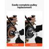 imageVEVOR Power Steering Pump Pulley PullerInstaller Tool Set Compatible with Ford GM V6 and VW Vehicles Pump Pulley Remover Installer Tools for Removing and Installing Power Steering Pump Pulleyspower steering pump pulley removal tool