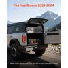 imageVEVOR Rear Trunk Cargo Rack with Net 20212026 Ford Bronco 4 Door Hardtops Exclude Bronco Sport 300 lbs Capacity Carbon Steel Basket Tray Interior Storage Luggage CarrierFord Bronco20212024