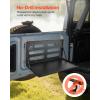 imageVEVOR Tailgate Table for 20072024 Jeep Wrangler JL 88 lbs Capacity Carbon Steel Foldable Molle Panel Drop Down Table Rear Door Cargo Storage Rack Shelf Luggage Holder Carrier CampingJeep JL20072024