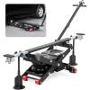 imageVEVOR Air Portable Car Lift 6613 lbs3 Ton Capacity 217 inch Max Height Adjustable Portable Air Car Lift with Airbag Support Stands Wheel Chocks Rubber Pads HeavyDuty for Sedan SUV Pickup