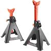 imageVEVOR Jack Stands 6 Ton 13000 lbs Capacity Car Jack Stands Double Locking 14223 inch Adjustable Height for Lifting SUV Pickup Truck Car and UTVATV Red 1 Pair6T 2Locking