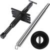 imageVEVOR Mercruiser Alignment Tool amp Gimbal Bearing Puller Set Compatible with Mercruisers Engine Alignment Tool Bearing Puller Seal Bellow Expander Tools EasytoUse blacksilver