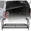 imageVEVOR Rear Trunk Cargo Rack for 20102024 Toyota 4Runner 220 lbs Capacity Aluminum Alloy Basket Tray Interior Storage Luggage Carrier Adjustable Height Shelf Stand Organizer for Camping Trip Gear