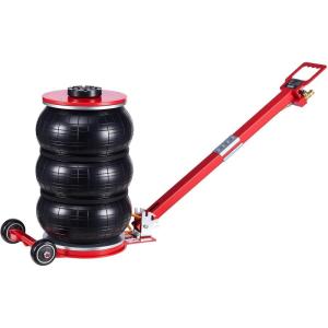 imageVEVOR Air Jack 5 Ton11023 lbs Triple Bag Air Jack Airbag with Six Steel Pipes Lift Up to 183 inch464 mm 410 s Fast Lifting Pneumatic with Adjustable Long Handle for Cars SUVs Pickup Trucks5 Ton Max Lift 183 in