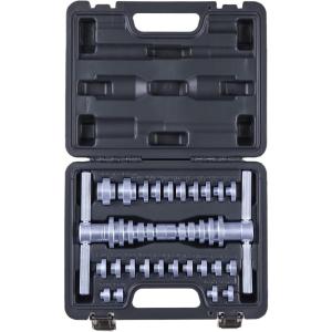 imageVEVOR Bicycle Bearing Press Kit Bike for WheelsHub Bearing Installation with Bushings amp Wrenches Bike Soft Tail Frame Turning Point Hub Assembly Tool 25pcsXC2124