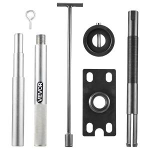 imageVEVOR Wheel Bearing Hub Removal Tool Kit Compatible with All Axle Bolt Hubs 5 6 8 Lug Hubs Buster Puller Universal Wheel Hub Shocker Wheel Hub Buster Tool with Nuts amp Washers for Sedan SUV TruckMercruiser AlignmentGimbal Bearing Puller