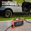 imageVEVOR 36 Volt Golf Cart Battery Charger 12 AMP Smart Battery Charger with DStyle Plug Compatible with LeadAcid AGMGelEFB MF NMC LiFePO4 Batteries for EZGO TXT IP67 Waterproof ETL Certified48V 15A For 3Pin Round Plug