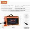 imageVEVOR 36 Volt Golf Cart Battery Charger 12 AMP Smart Battery Charger with DStyle Plug Compatible with LeadAcid AGMGelEFB MF NMC LiFePO4 Batteries for EZGO TXT IP67 Waterproof ETL Certified36v 18a for Crowfoot Plug