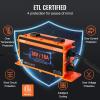 imageVEVOR 36 Volt Golf Cart Battery Charger 12 AMP Smart Battery Charger with DStyle Plug Compatible with LeadAcid AGMGelEFB MF NMC LiFePO4 Batteries for EZGO TXT IP67 Waterproof ETL Certified36v 18a for Crowfoot Plug