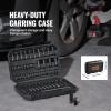 imageVEVOR 12 Drive Impact Socket Set 29Piece Deep Sockets Standard SAE 38 to 1 inch and Metric 10 to 24 mm Size 6 Point CRV Steel Extension Bars 3 5 1014 55PCS