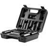 imageVEVOR 12 Drive Impact Socket Set 29Piece Deep Sockets Standard SAE 38 to 1 inch and Metric 10 to 24 mm Size 6 Point CRV Steel Extension Bars 3 5 1038 11PCS
