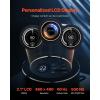 imageVEVOR CPU Liquid Cooler AIO CPU Water Cooler  360mm PWM Fans amp Pump Freestyle Images GIFS MP4  or Speed in 21 LCD Display Fits Intel 115X1366201117001200 AMD AM4AM5360 mm PWM Fans  ARGB Light