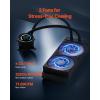 imageVEVOR CPU Liquid Cooler AIO CPU Water Cooler  360mm PWM Fans amp Pump Freestyle Images GIFS MP4  or Speed in 21 LCD Display Fits Intel 115X1366201117001200 AMD AM4AM5240 mm PWM Fans