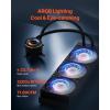 imageVEVOR CPU Liquid Cooler AIO CPU Water Cooler  360mm PWM Fans amp Pump Freestyle Images GIFS MP4  or Speed in 21 LCD Display Fits Intel 115X1366201117001200 AMD AM4AM5360 mm PWM Fans  ARGB Light