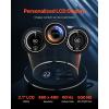 imageVEVOR CPU Liquid Cooler AIO CPU Water Cooler  360mm PWM Fans amp Pump Freestyle Images GIFS MP4  or Speed in 21 LCD Display Fits Intel 115X1366201117001200 AMD AM4AM5240 mm PWM Fans  ARGB Light