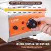 imageVEVOR Chocolate Tempering Machine 9 Lbs 2 Tanks Chocolate Melting Pot TEMP Control 86185 1500W Stainless Steel Electric Commercial Food Warmer For ChocolateMilkCream Melting and Heating2 Tank 9 LB