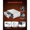 imageVEVOR Commercial Electric Drawer Warmer SingleDrawer Stainless Steel Food Warmer Freestanding Standard Warming Drawer Cabinet 85F185F Wide Temperature Range for Restaurant Hotel amp BakerySingle Drawer