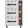 imageVEVOR Commercial Electric Drawer Warmer ThreeDrawer Stainless Steel Food Warmer Freestanding Compact Warming Drawer Cabinet 85F185F Wide Temperature Range for Restaurant Hotel Buffet amp BakeryThree Drawer