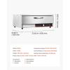 imageVEVOR Commercial Electric Drawer Warmer ThreeDrawer Stainless Steel Food Warmer Freestanding Compact Warming Drawer Cabinet 85F185F Wide Temperature Range for Restaurant Hotel Buffet amp BakeryMINISingle Drawer