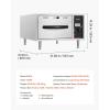 imageVEVOR Commercial Electric Drawer Warmer ThreeDrawer Stainless Steel Food Warmer Freestanding Compact Warming Drawer Cabinet 85F185F Wide Temperature Range for Restaurant Hotel Buffet amp BakerySingle Drawer