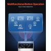 imageVEVOR Commercial Slushy Machine 12L Single Tank Frozen Drink Machine 48 Cups Stainless Steel Margarita Smoothie Frozen Drink Maker Slushie Maker for Home Party Restaurants Cafe Bars12L