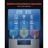 imageVEVOR Commercial Slushy Machine 12L Single Tank Frozen Drink Machine 48 Cups Stainless Steel Margarita Smoothie Frozen Drink Maker Slushie Maker for Home Party Restaurants Cafe Bars36L