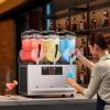 imageVEVOR Commercial Slushy Machine 12L Single Tank Frozen Drink Machine 48 Cups Stainless Steel Margarita Smoothie Frozen Drink Maker Slushie Maker for Home Party Restaurants Cafe Bars36L