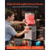 imageVEVOR Commercial Slushy Machine 12L Single Tank Frozen Drink Machine 48 Cups Stainless Steel Margarita Smoothie Frozen Drink Maker Slushie Maker for Home Party Restaurants Cafe Bars12L