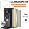 imageVEVOR Commercial Water Boiler 15L Electric Hot Water Dispenser with 316 Stainless Steel Heating Tube 1500W Stepbystep Fast Heating 50LH Hot Water Boiler for Coffee Tea Restaurant OfficeBlack