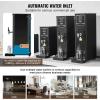 imageVEVOR Commercial Water Boiler 15L Electric Hot Water Dispenser with 316 Stainless Steel Heating Tube 1500W Stepbystep Fast Heating 50LH Hot Water Boiler for Coffee Tea Restaurant OfficeBlack