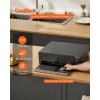 imageVEVOR Electric Pizza Oven Smart Pizzas Maker Indoor with 5 Preset 12Inch Countertop Pizza Cooker wTouch Srceen 750 Max Temp 2Min Rapid Baking Oven Thin amp Crispy Neapolitan Frozen New York16 Inch Pizza Oven