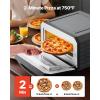 imageVEVOR Electric Pizza Oven Smart Pizzas Maker Indoor with 5 Preset 12Inch Countertop Pizza Cooker wTouch Srceen 750 Max Temp 2Min Rapid Baking Oven Thin amp Crispy Neapolitan Frozen New York12 Inch Smart Pizza Oven