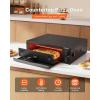 imageVEVOR Electric Pizza Oven Smart Pizzas Maker Indoor with 5 Preset 12Inch Countertop Pizza Cooker wTouch Srceen 750 Max Temp 2Min Rapid Baking Oven Thin amp Crispy Neapolitan Frozen New York16 Inch Pizza Oven