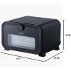 imageVEVOR Electric Pizza Oven Smart Pizzas Maker Indoor with 5 Preset 12Inch Countertop Pizza Cooker wTouch Srceen 750 Max Temp 2Min Rapid Baking Oven Thin amp Crispy Neapolitan Frozen New York12 Inch Air Fry Combo Pizza Oven